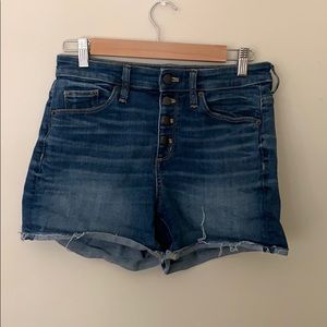 High waisted shorts